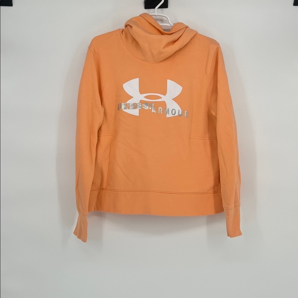 Under Armour Women's Peach Cowl Neck Sweater Size Large
